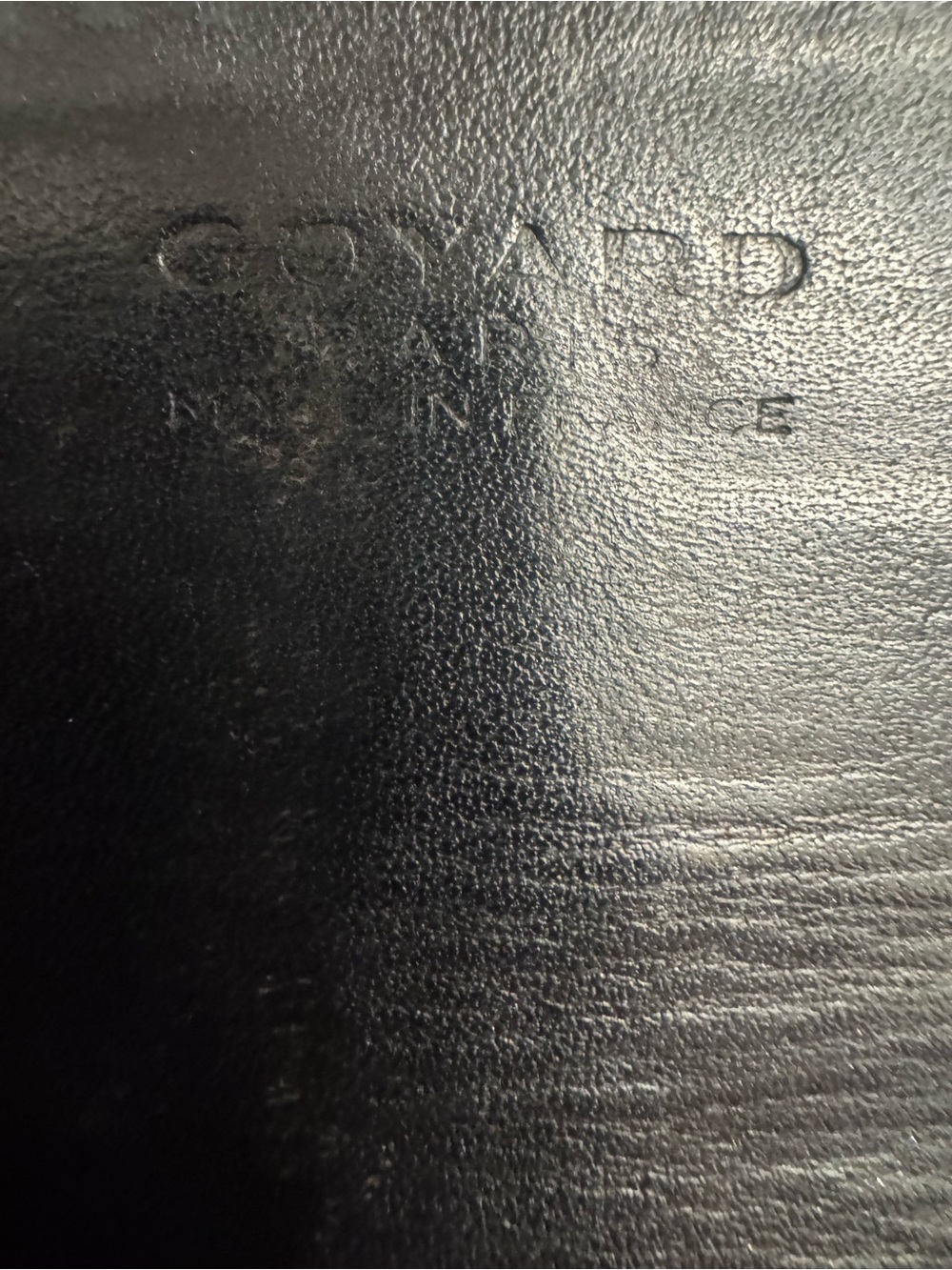 Goyard Richelieu Long Wallet All Black Goyardine with legit grails- COA - Picture 5 of 9